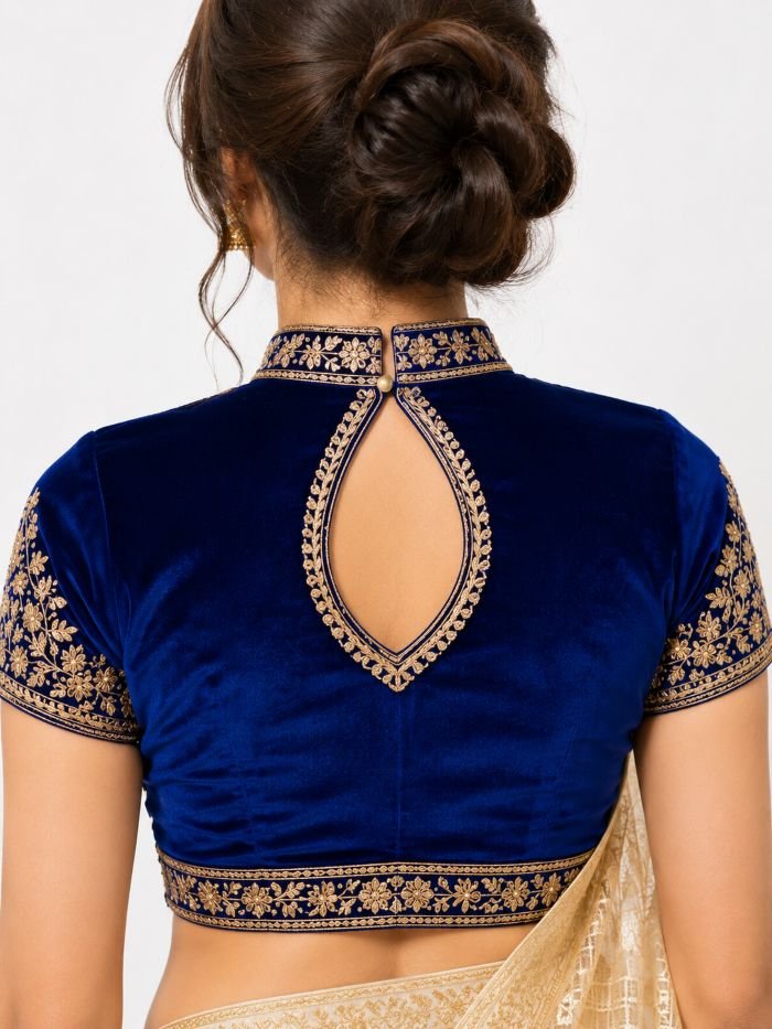 latest blouse back designs for saree