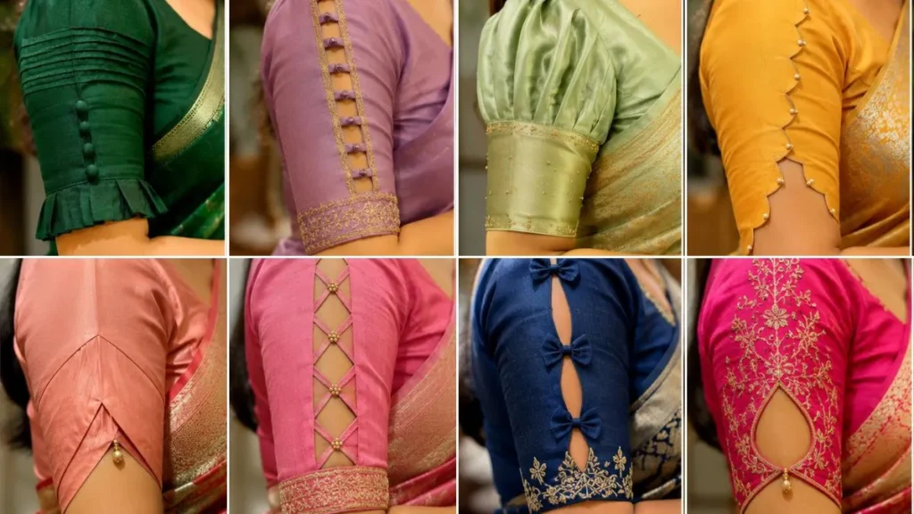 Latest Blouse Sleeve Designs