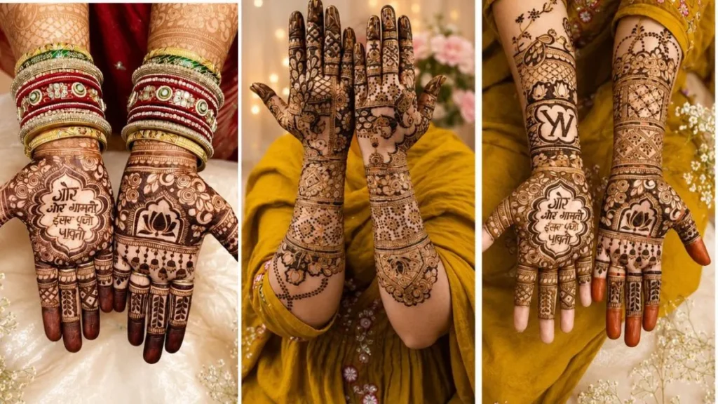 Latest Wedding Mehndi Designs
