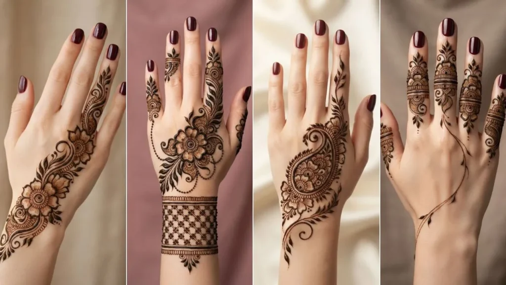 Simple Arabic Mehndi Designs