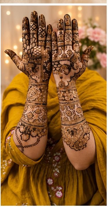 Storytelling Bridal Mehndi