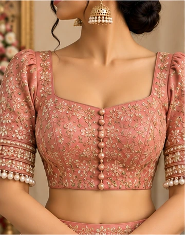 Puff Sleeve Blouse Design 2026