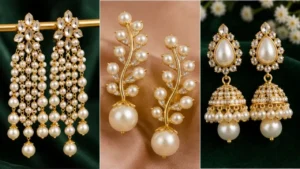 Latest Pearl Earrings Designs