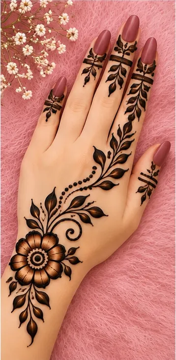25 Mahandi Dijain Photo: Navratri 2026 के लिए खूबसूरत Mehndi Designs 2026 21 Mahandi Dijain Photo