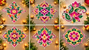 Rangoli Designs For Navratri 2026